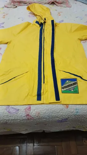Capa de chuva motoqueiro