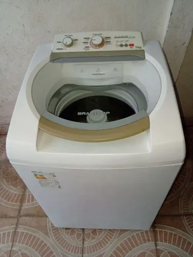 Máquina de lavar roupas Brastemp inox 11 kg