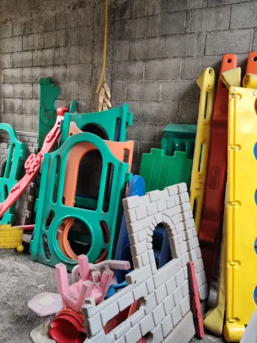 Peças de reposição brinquedos playground mundo azul 