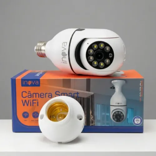 CAMERA LAMPADA WIFI - ENTREGA GRATIS