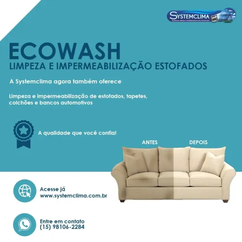 Limpeza e higienização de estofados e colchões 