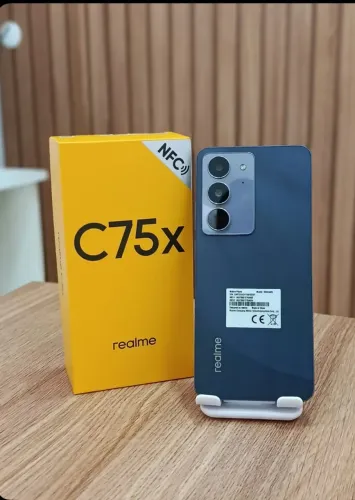 Celular Smartphone Realme C75x NFC 256GB Dual Sim Versão Global