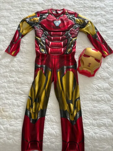 Fantasia infantil Homem de Ferro 6-7anos