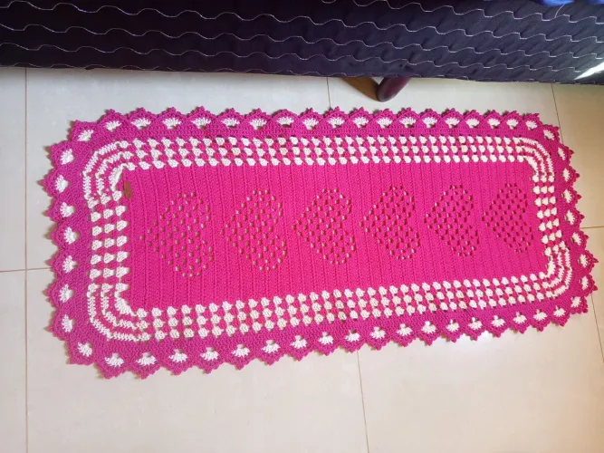Passadeira de crochê