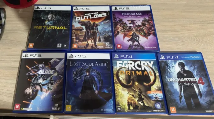 Vendo jogos ps5 ps4