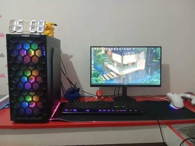 PC Gamer i5 12400F | 16GB RAM | RX 580 8GB | SSD NVMe 500GB + SSD 240GB | Water Cooler