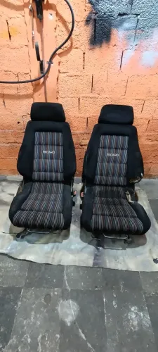 Banco Recaro Sport Kadett GSI Turin GS original preto raro de achar