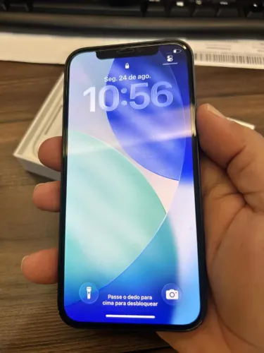 Iphone 12 64gb semi novo caixa nota fiscal