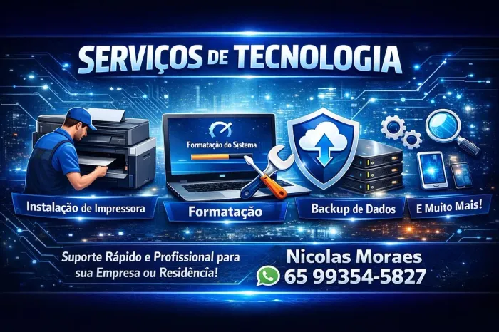 Formatação e configurações 