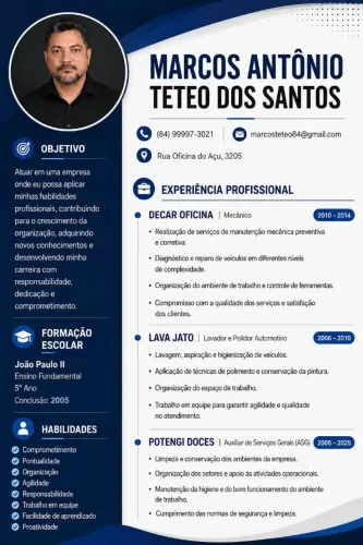 Estou a disposição pra trabalhar honestamente..