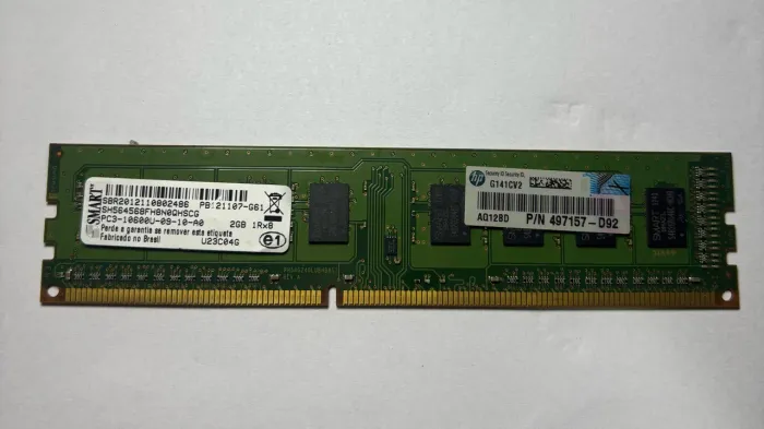 Memória RAM SMART 2GB DDR3 1600MHz PC3-12800U 1Rx8