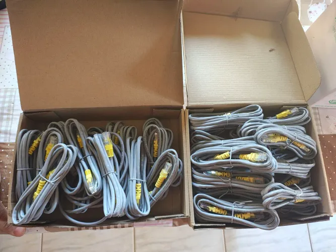 KIT 40 Cabo de rede RJ45
