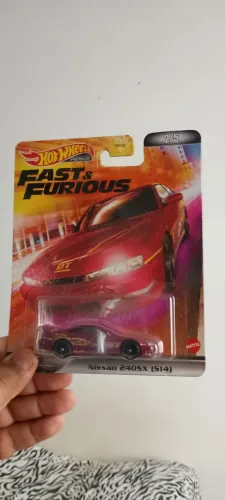 Nissan 240x (S14) Velozes e Furiosos HotWheels Premium Rodas de borracha novo lacrado