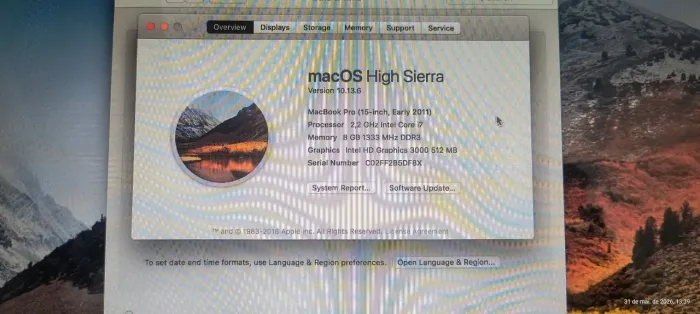 MacBook pro i7