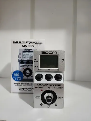 Pedaleira Zoom MS50G Multistomp Guitarra MS 50 G