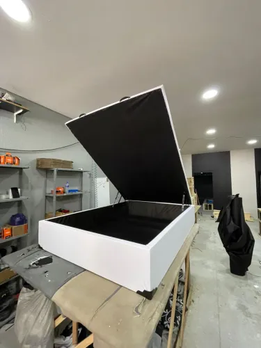 Cama box baú reforçada