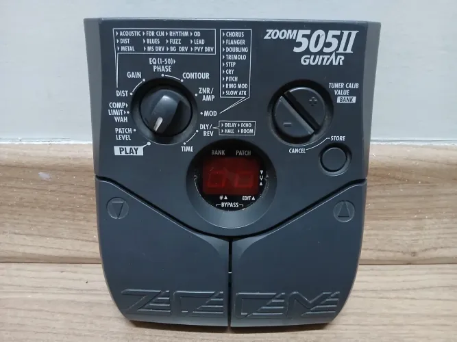 Pedaleira para guitarra ZOOM 505II