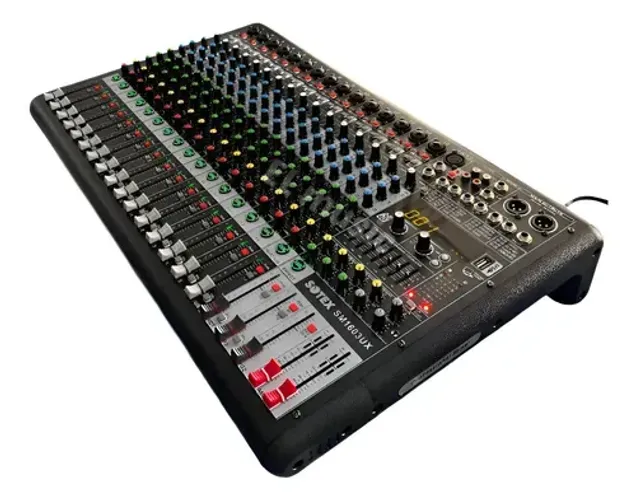 Mesa de som Sotex SM 1603UX - 16 canais
