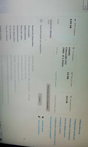 Vendo computador