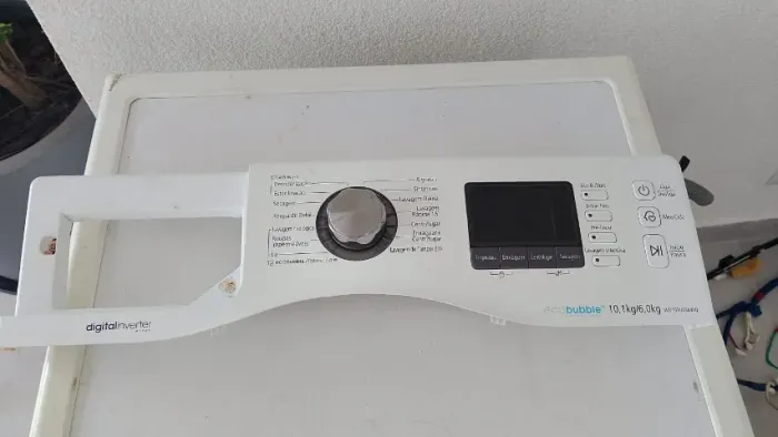 Placa Interface com Carcaça - Lava Seca Samsung WD103U4SAWQ/AZ