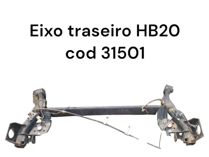 Eixo traseiro hb20 
