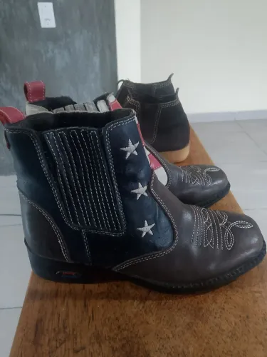 Bota masculina texana