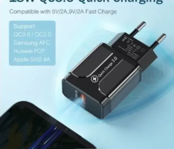 Caixa de carregador Turbo Quick Charge 3.0 usb universal 18w