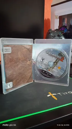 Uncharted 2 among Thievs c/ manual completo - PS3
