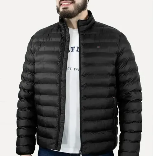 jaqueta tommy hilfiger packable preto original