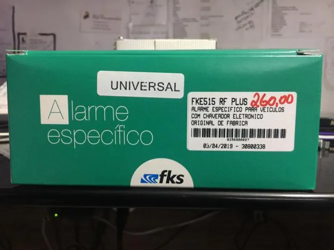 Alarme Fks keyles universal para comando da chave
