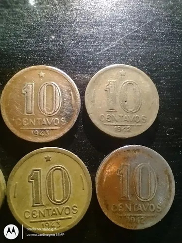 Coleção moeda 10 centavos