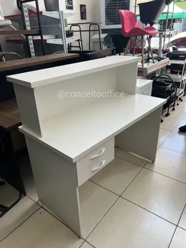 Balcão Caixa reto no MDF 1.20x1.10x0.60