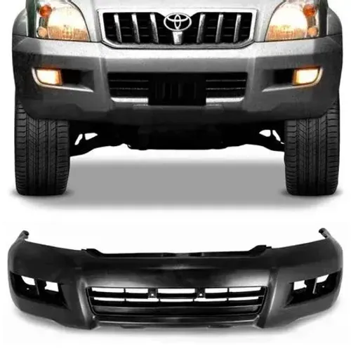 Parachoque Toyota Land Cruiser Prado 2003 à 2009 - Furo Farol Auxiliar - FPI