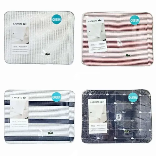 Jogo de Cama Lacoste Queen Novo e Original