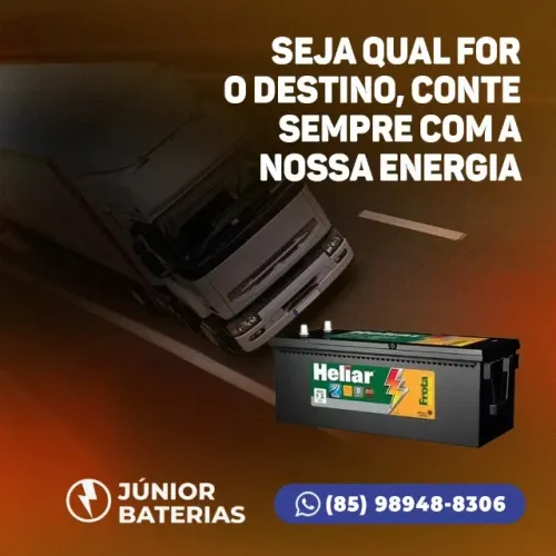 Bateria 150 amperes heliar em Fortaleza e Caucaia