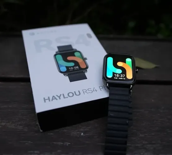  Smartwatch Xiaomi Haylou RS4 Plus/105 Modos Esportivos/Tela Retina Amoled 1.78/IP68