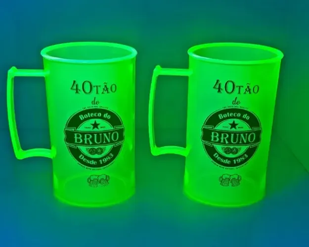 Caneca de Chopp Neon Personalizada