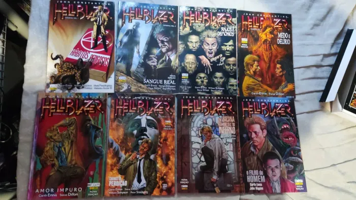 HQ Hellblazer Infernal- Série Completa - 8 Volumes - Papel LWC