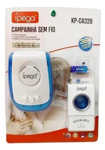 (NOVO) Campainha Sem Fio KP-CA320