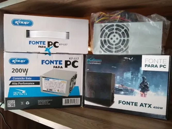 Fonte de Pcs e Fontes de Notebooks