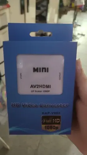 Adaptador rca av para hdmi ps2 para tv hdmi