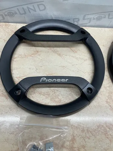 Tela 6?Grade para Som Pioneer original o par com fiação ferragens