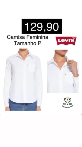 Camisa Manga Longa Levis