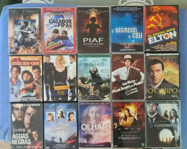 Coletânea DVDs Filmes antigos