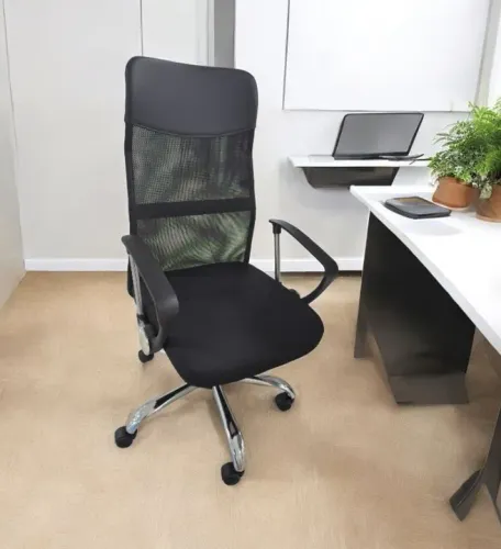 Cadeira de escritório giratoria presidente 