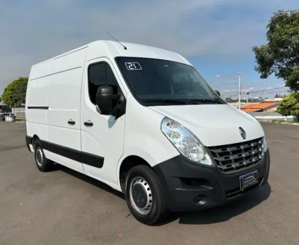 Renault Master Furgão L2H2 - 2021 - Completíssima, Único Dono, Baixo Km !!