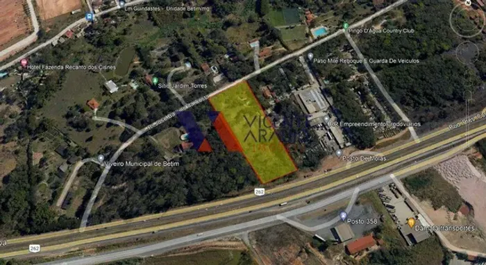 COMPRAR / ÁREA INDUSTRIAL-COMERCIAL / PINGO D'AGUA / BR-262 / BETIM/MG
