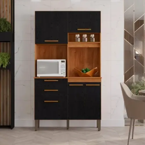 Armário de Cozinha 5 Portas 2 Gavetas Dubai PRONTA ENTREGA!