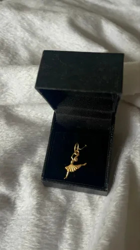 Pingente em ouro 18k - Bailarina