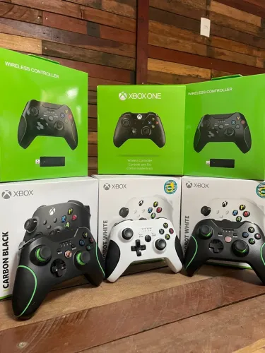 Controles Xbox Series TV PC ONE Black Diversos ENTREGAMOS COM GARANTIA